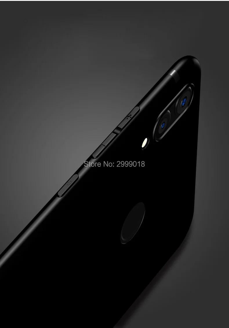 Чехол для Huawei P smart 2019 роскошный мягкий матовый силиконовый бампер TUP полная
