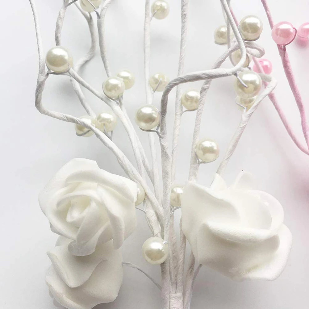 Набор из 2 предметов украшение для торта Розовый жемчуг дерево праздник свадьба