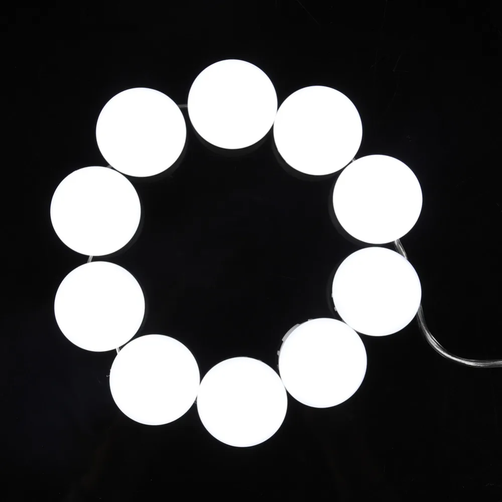 Светодиодные лампы зеркальные светодиодные для фар набор макияжа туалетного