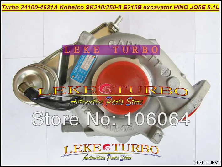 Турбо 24100 4631A 241004631A 4631 761916 5003S Турбокомпрессор для KOBELCO SK210 8 SK250 E215B экскаватор HINO JO5E