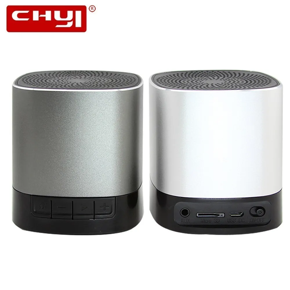 CHYI Bluetooth Портативный Беспроводной Динамик звук Системы 3D стерео для объемного