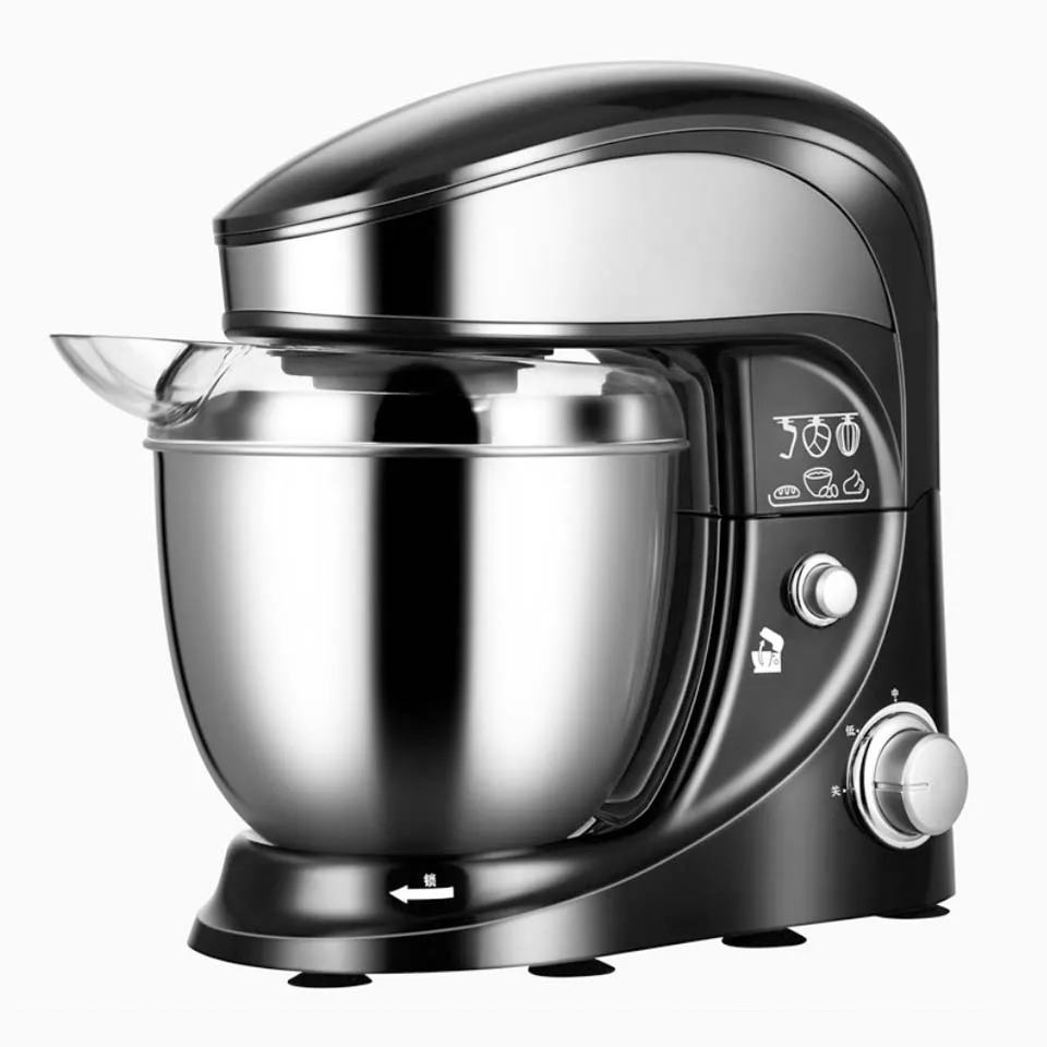 安い 4L 食品ミキサー機ブレンダースパイラルパン生地ミキサースタンド卵ビーター生地フックリムーバブルボウルクリーム混練ミルクセーキ