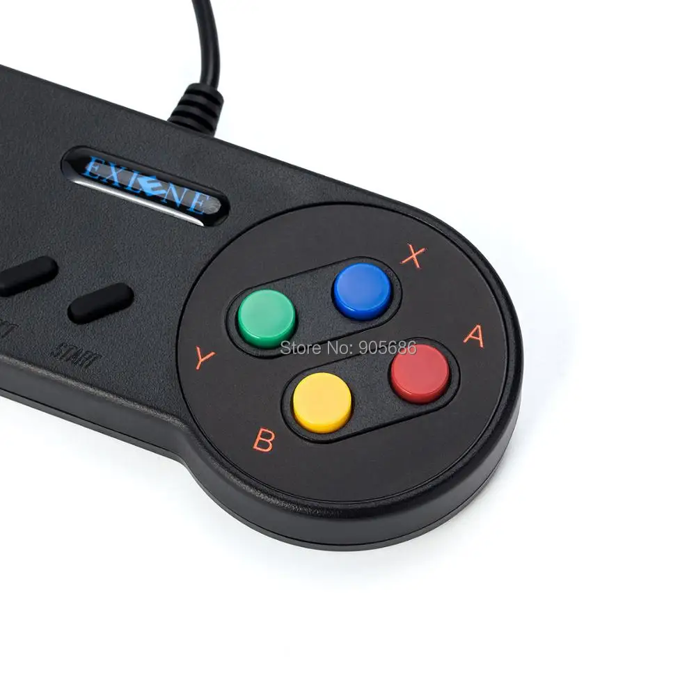 Exlene 3M проводной Snes USB контроллер супер классический геймпад SNES джойстик для ПК