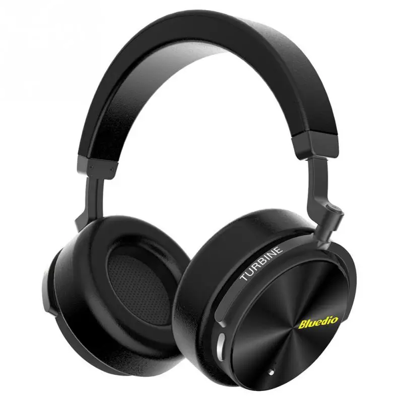 

Bluetooth-наушники Bluedio T5 с активным шумоподавлением и микрофоном
