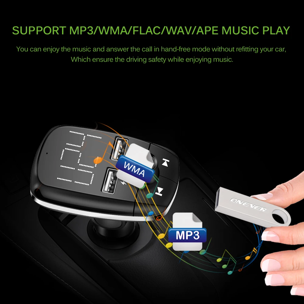 Автомобильная электроника MP3 плеер Bluetooth модулятор громкой связи автомобильный
