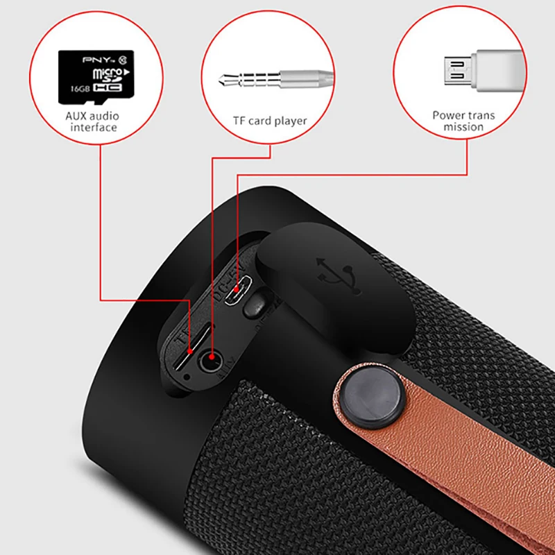 Водостойкий Bluetooth динамик портативный наружный беспроводной мини Колонка