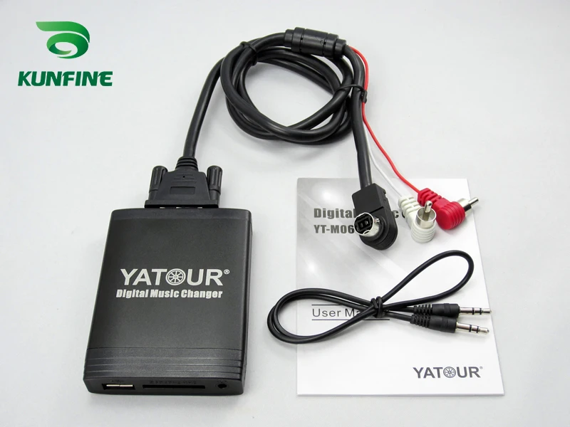 Автомобильный цифровой музыкальный Переходник USB SD Aux MP3 интерфейс Автомобильное