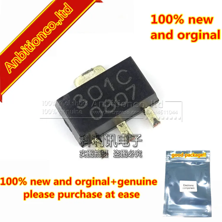 10 шт. 100% новые и оригинальные ME301CPG SOT89 301C DC/DC в наличии|Комплекты аксессуаров для