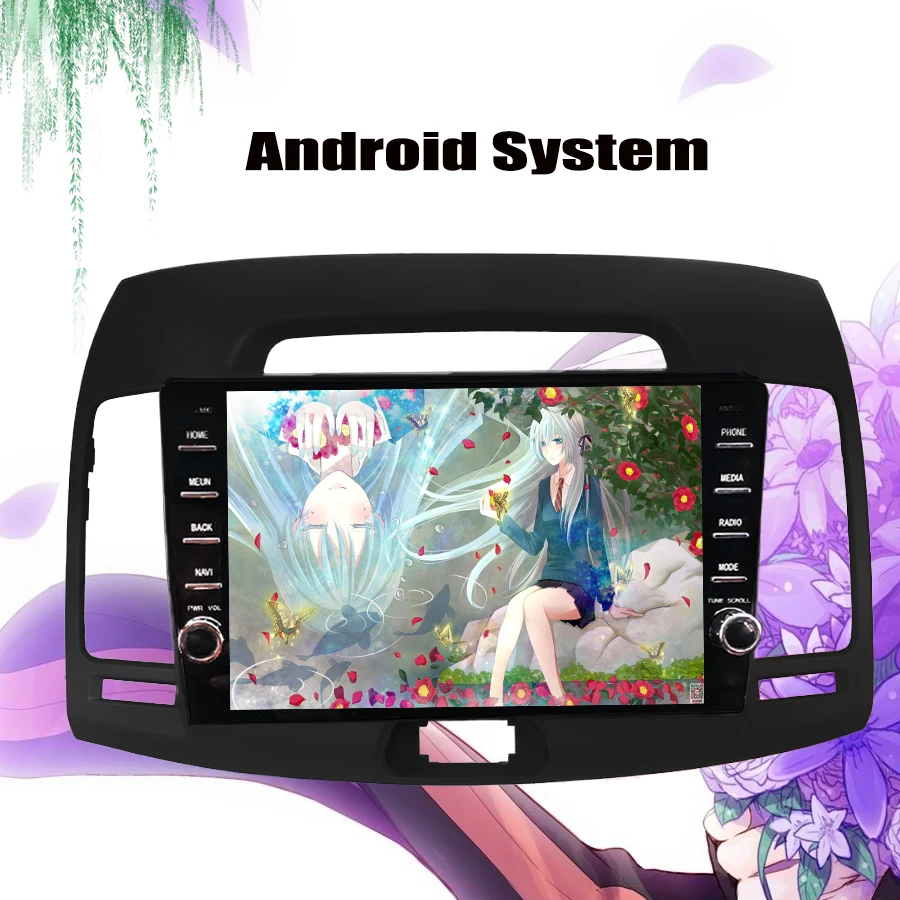 2.5D Qcta 8 Core 4 + 64G Android 10 0 автомобильный DVD плеер для Hyundai Avante Elantra 2007 2008 2011 gps навигация
