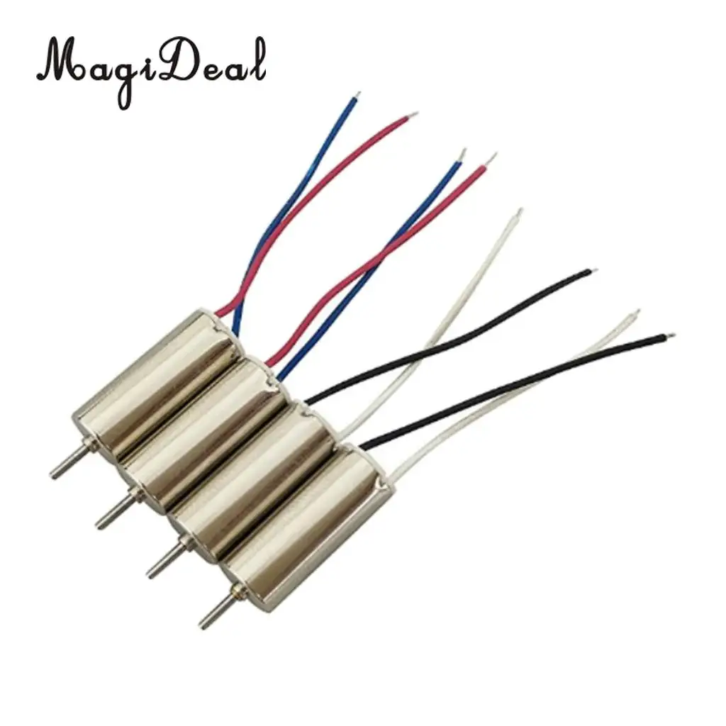 MagiDeal 4 шт. CW CCW электродвигатель для SYMA X20 X20W RC Дрон Квадрокоптер запасные части