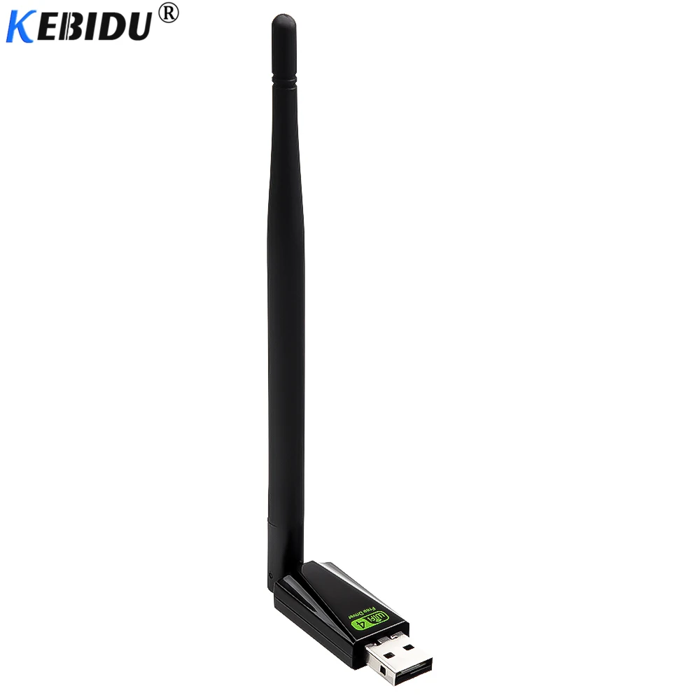 KEBIDU 150 Мбит/с беспроводной USB WiFi сетевой адаптер для карт 2 4 ГГц WLAN Бесплатный драйвер RTL8188GU 802.11b/n/g LAN