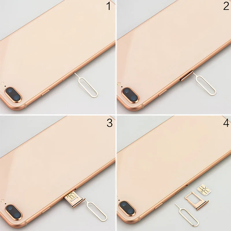 1000Pcs Universal Sim Card Tray Pin Ejecting Removal Needle Opener Ejector For Mobile phone * | Мобильные телефоны и