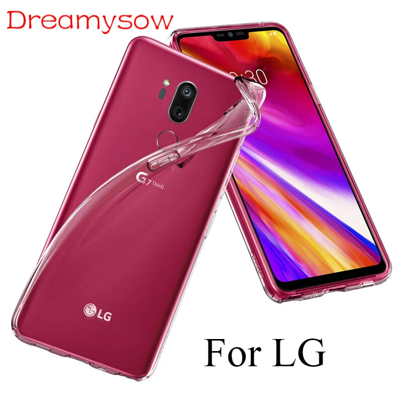 Ultra Thin Soft Tpu Gel Transparent Case For Lg V10 V20 V30 G2 G4 Beat G5 G6 G4s X Power Q8 Q6 Plus G7 K10 K8 2018 Silicon |