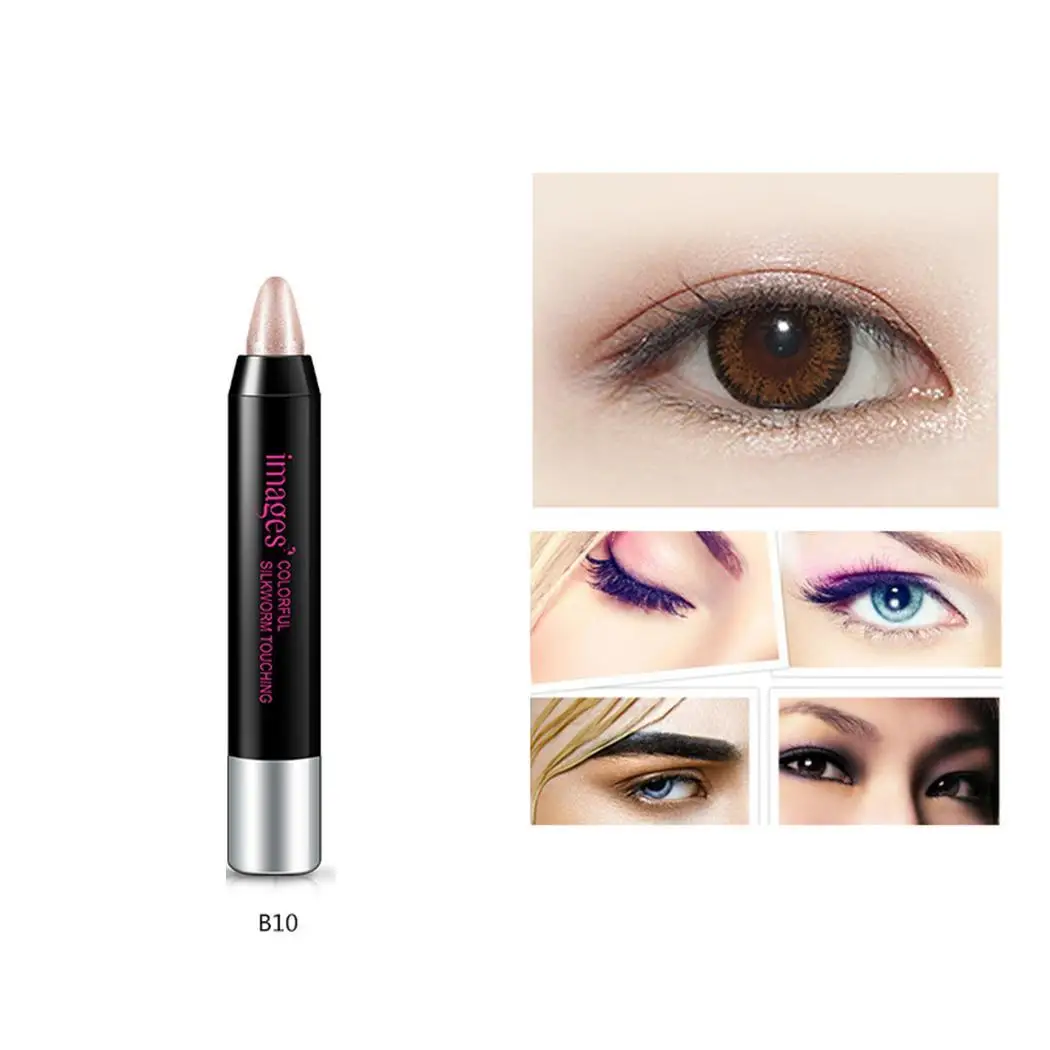 Женская мода waterproof Long-Стойкая подводка для глаз Silkworm Китай мазка 3 8g Eye Shadow Pen |