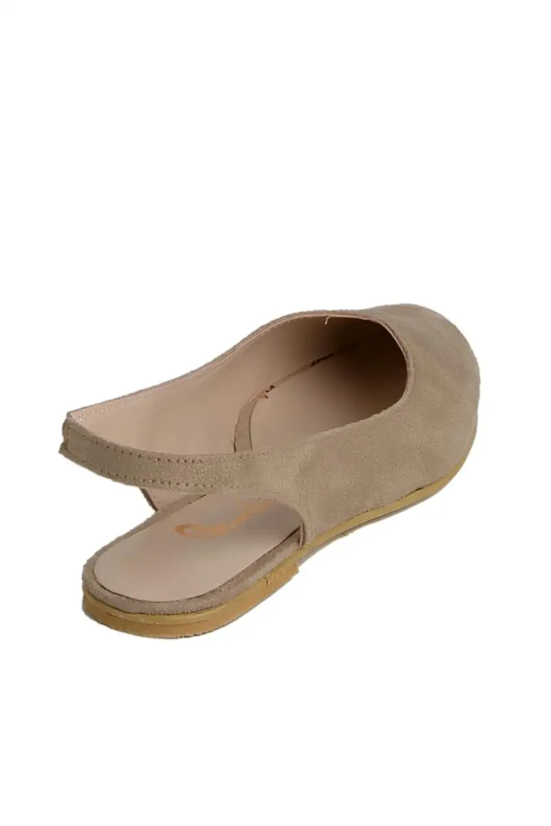 Женские балетки из норки Bambi D0147141472 | Обувь