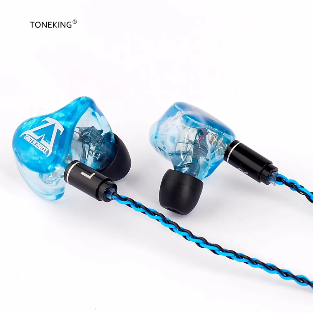 Наушники-вкладыши TONEKING T4 4BA 4 сбалансированных арматуры Hi-Fi наушники для