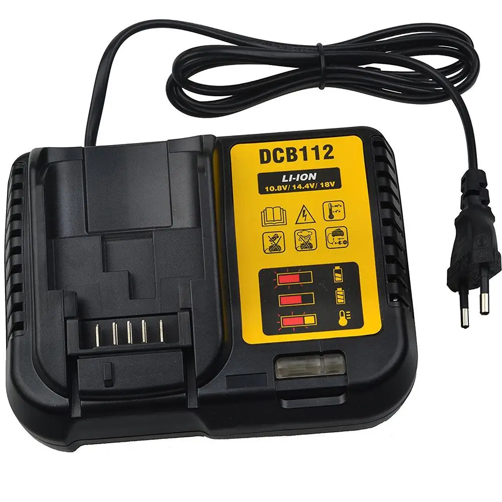 Быстрое зарядное устройство Adeeing Li-Ion для Dewalt DCB112 DCB105/015 | Инструменты