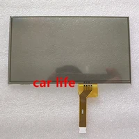new 6 5 inch 8 pins glass touch screen panel digitizer lens panel for journey car dvd player gps navigation lq065t5gg64 lcd