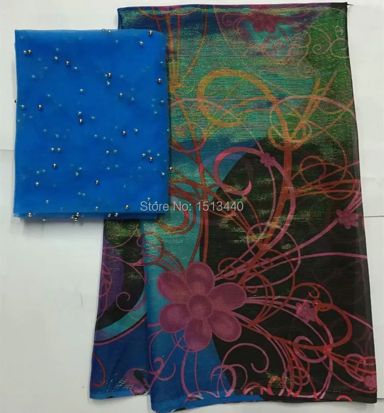 NSL81217-1. very nice African burnout fabric Nigerian sewing 5yards+2yards silk lace suit. | Дом и сад