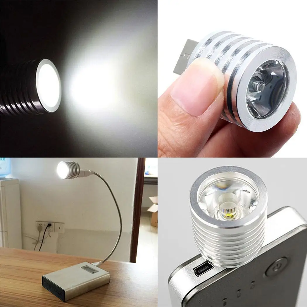 Портативный Mini USB Светодиодный прожектор лампы повседневное мобильный мощность