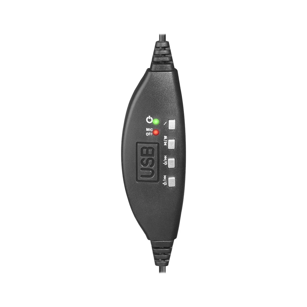 Компьютерная гарнитура DEFENDER Gryphon 750U USB черный кабель 1.8м|Наушники и гарнитуры| |