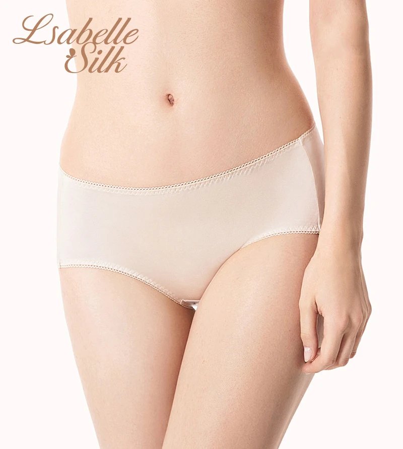 3 шт./партия 2019 Новинка 100% натуральный шелк плюс размер женские трусики нижнее