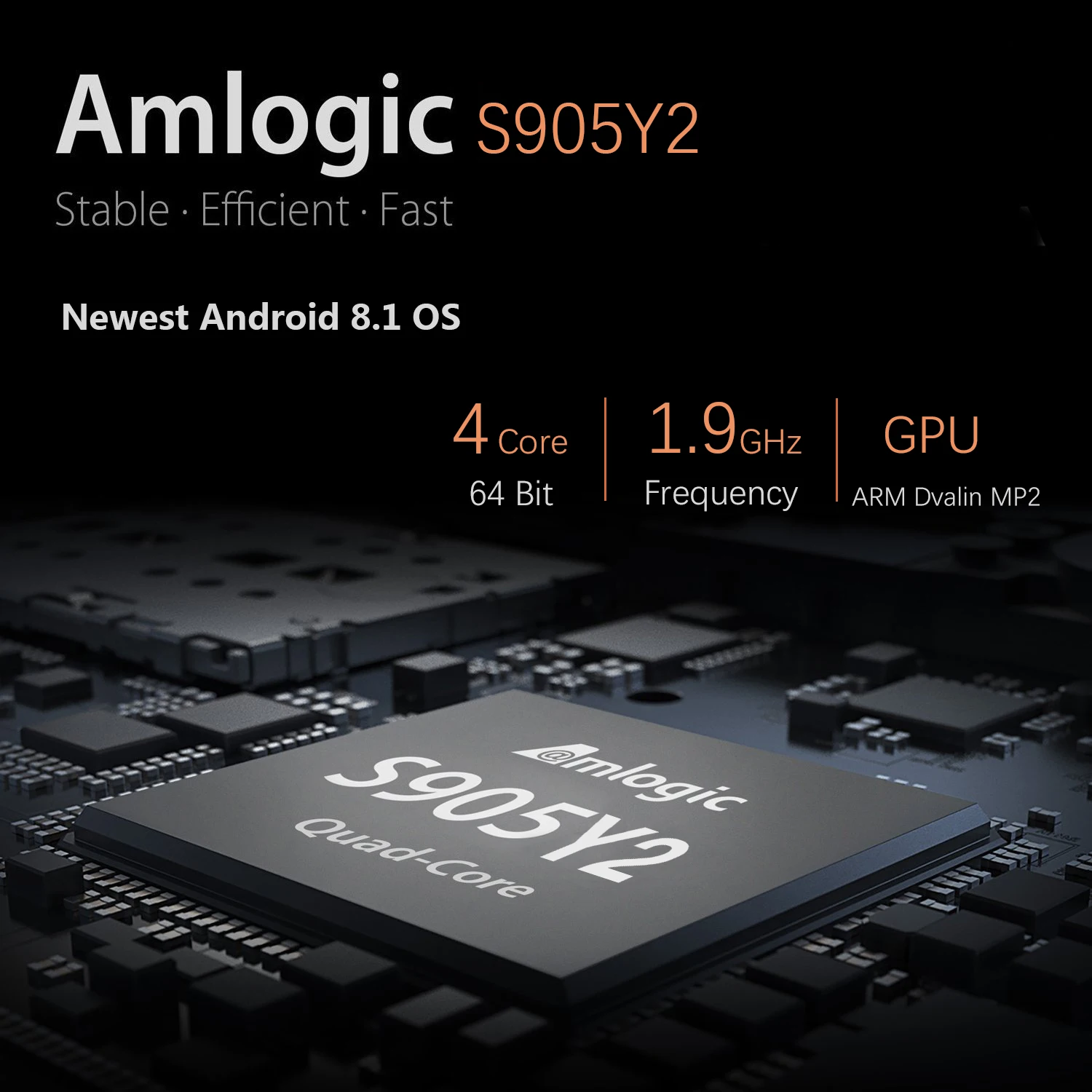 A95X Plus Android 8.1 Smart TV Box Amlogic S905 Y2 4GB DDR4 32GB ROM USB3.0 4K | Электроника