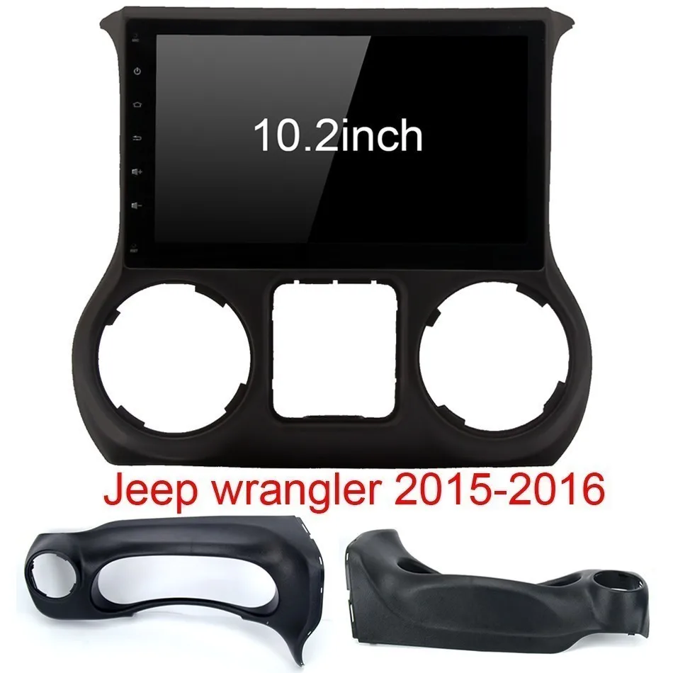 Автомагнитола для Jeep Wrangler мультимедийный плеер на Android 10 2 с экраном 9 0 дюйма GPS PX6