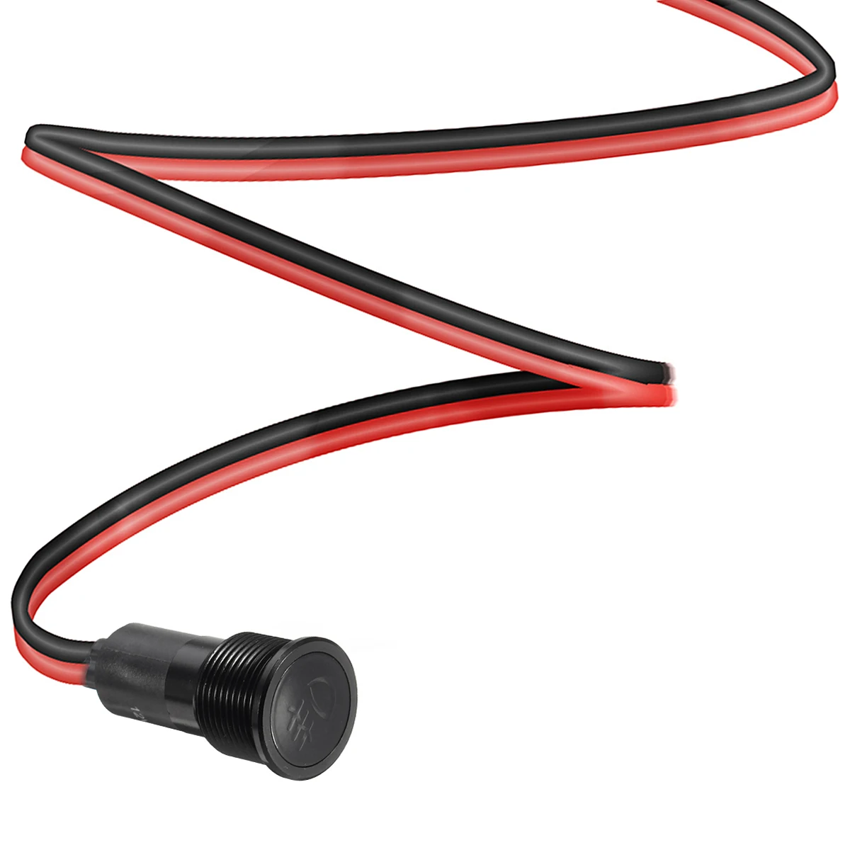 Металлическая Светодиодная панель сигнальная лампа 12 В 16 мм Индикатор