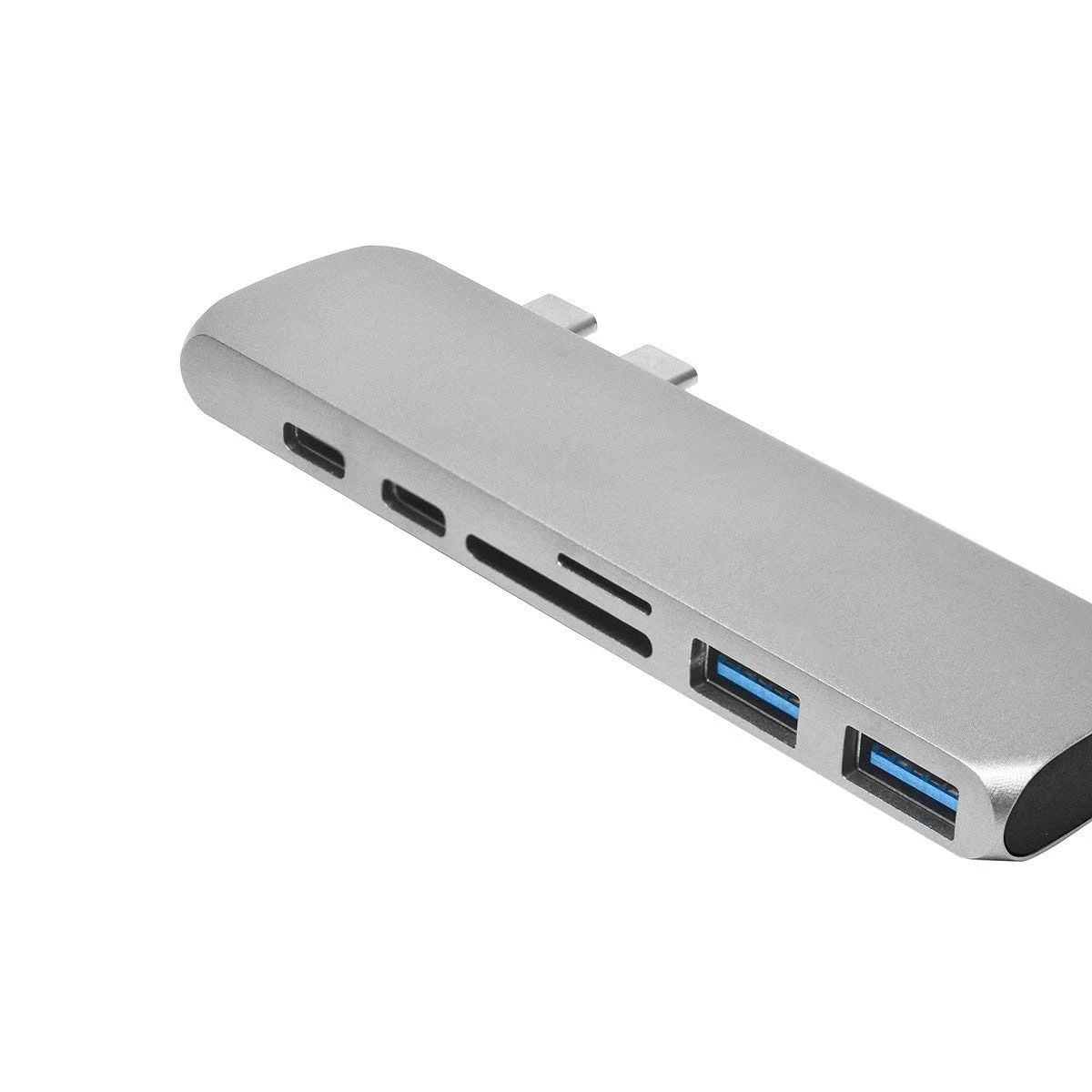 Usb type C концентратор адаптер с 4 K HDMI USB 3 0 порты SD/Micro SD кардридер Thunderbolt зарядное