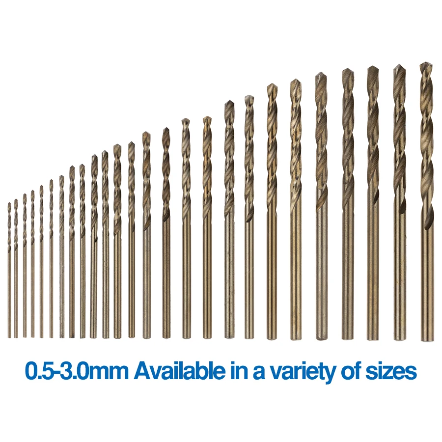 0 5 мм-3 мм Кобальт высокой Скорость Сталь спиральное сверло отверстие M35