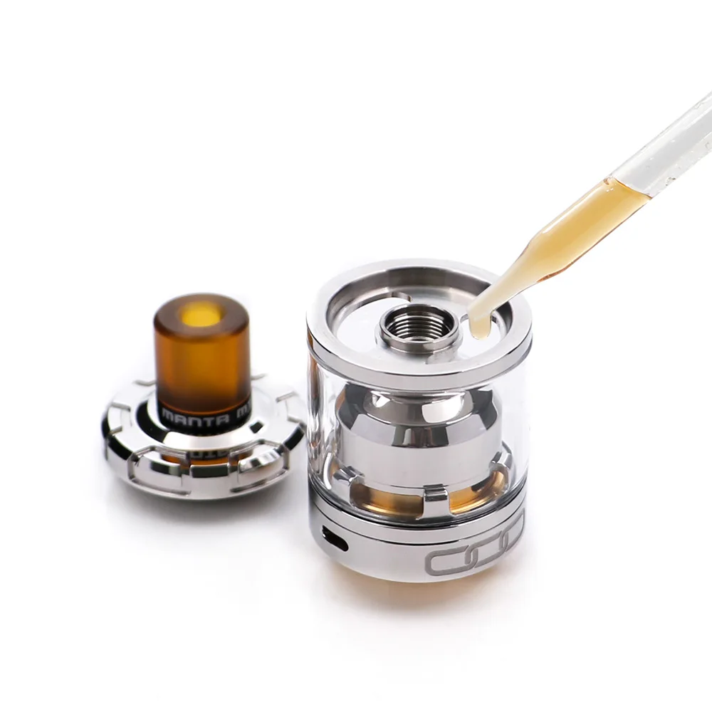 Manta Mtl Rta 24 мм супер одна катушка бак с 3 мл емкости позолоченная палка для