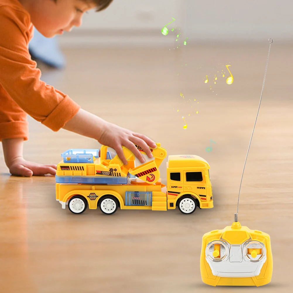 ESTINK детский пульт дистанционного управления инженерный автомобиль игрушка RC