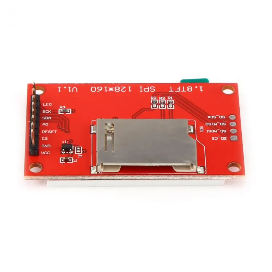 1 8 дюймовый SPI TFT ЖК дисплей модуль универсальный контроллер ST7735 128x160 51/AVR/STM32/ARM 8/16