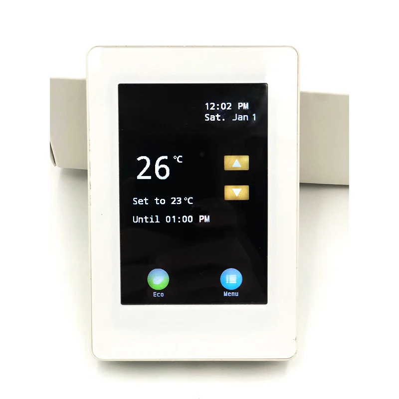ValleyWarm умный программируемый сенсорный цветной экран термостат для контроля
