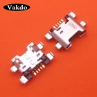 500 шт. для Huawei Y6 Prime 2018 Y6 Honor 7A Y7 Prime Y7 2018 Micro Usb зарядный разъем штепсельная док-станция разъем