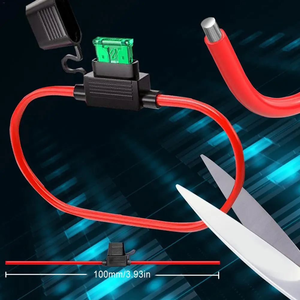 10 шт. в линии автомобиля Add a Circuit TAP адаптер автомобильное страховое сиденье 12AWG