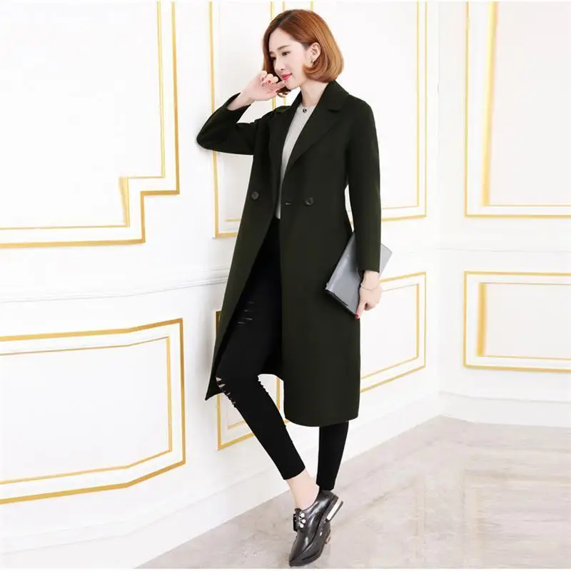 Узкие Elegantes Roupa Campera 2018 Abrigo Tapado де Mujer Invierno зимние женские корейские кашемировый