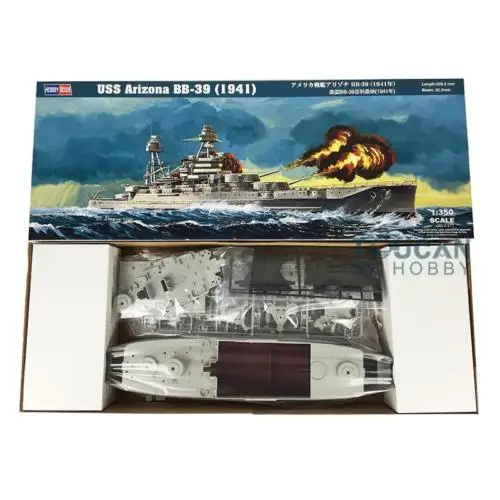 Trumpeter 86501 1/350 USS Аризона линкор 1941 Сборная модель военного корабля|Наборы для