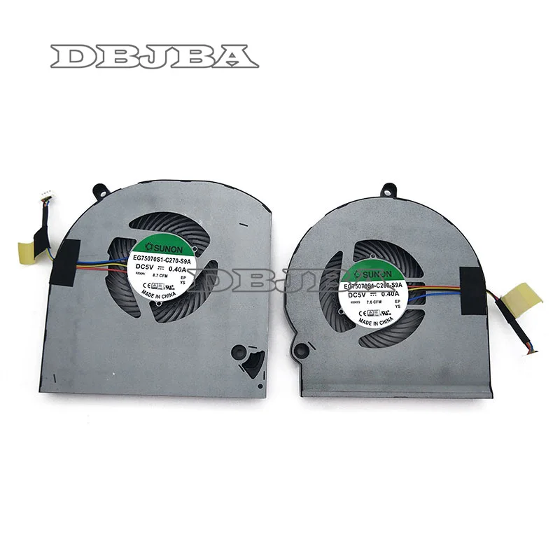 Вентилятор для Dell Alienware 15 R3 R4 EG75070S1-C270-S9A EG75070S1-C260-S9A CPU + GPU Fan