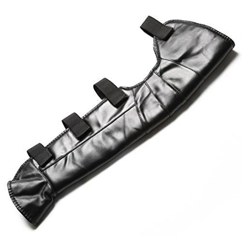 1 пара унисекс мотоциклетная коленная чашечка всадники Кожа Защита ног крышка половина чапы леггинсы гетры