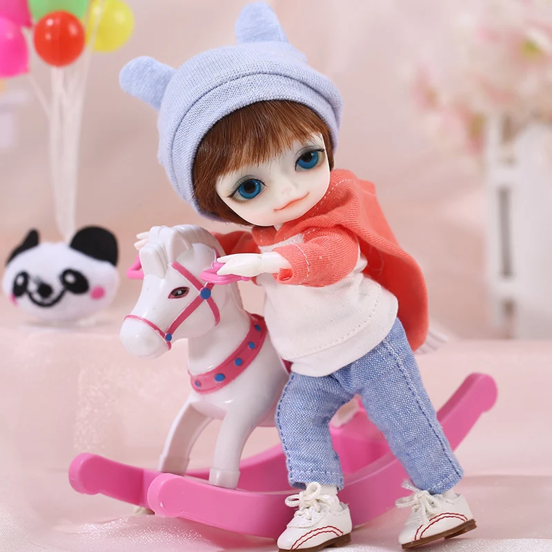С куклой pooky 1/8 BJD SD высококачественные милые игрушки для девочек шарнирная