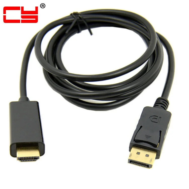 

Cable 6ft 1.8m Male Hdmi 20pin Hdtv Lcd With Audio 1080p Video To Displayport Of