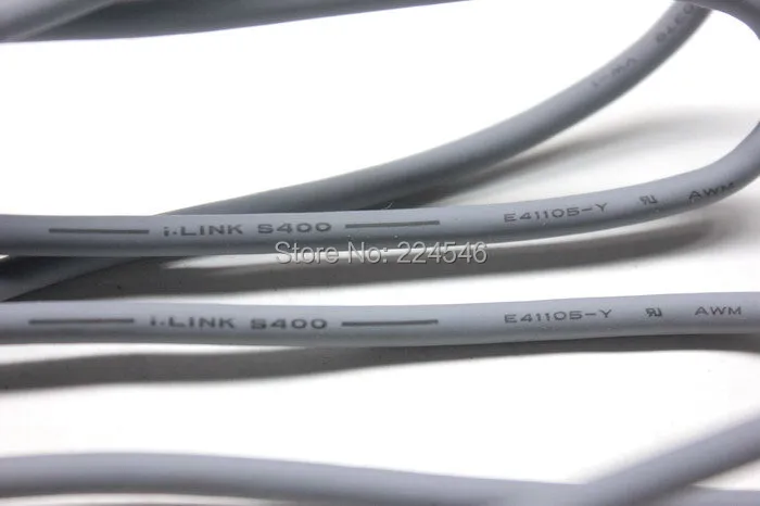 Оригинальный кабель iLink 4-6 PIN 1394 с разъемом FIREWIRE шнур ручная камера видеокамера 1 5