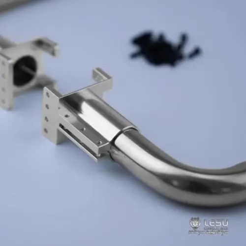 LESU 1/14 RC модель DIY Tamiya Американский король выхлопная труба для грузовика