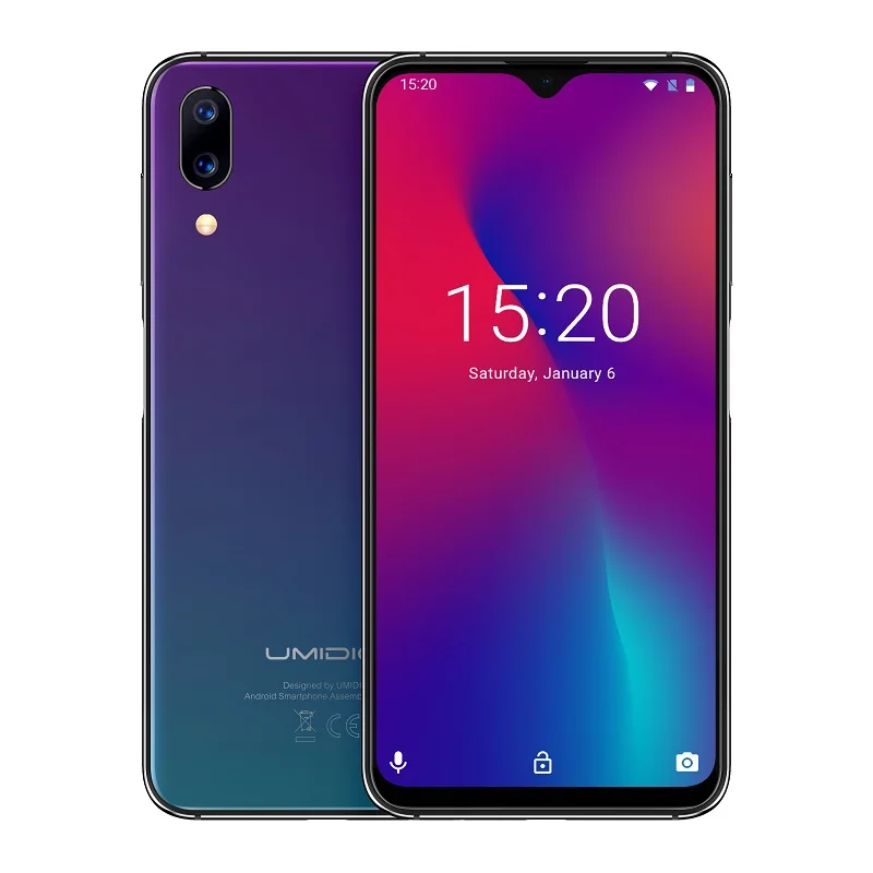 Umidigi ONE Max Face ID NFC Octa Core Smartphone 4GB RAM 128GB ROM 4150mAh 6.3&quot Waterdrop Wireless Charging 4G LTE Cellphone | Мобильные