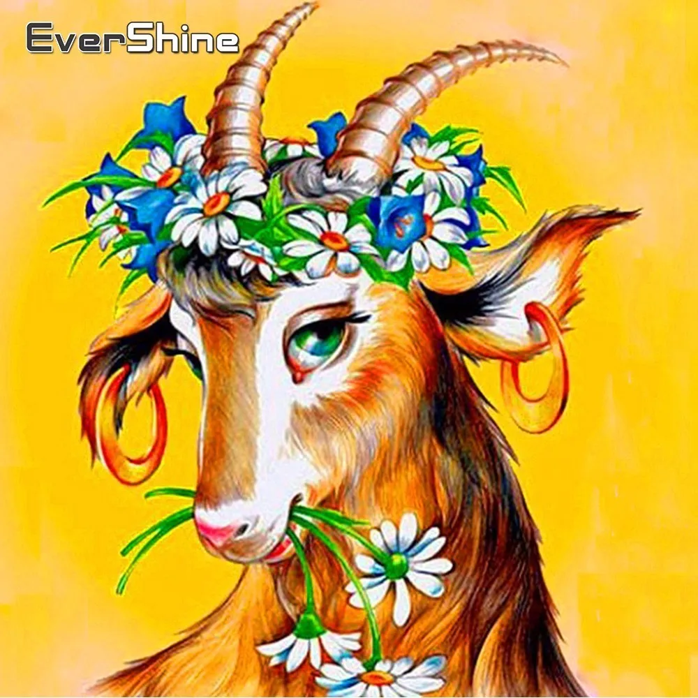 Evershine 5D алмазная вышивка распродажа животные сделай сам картина полная дрель