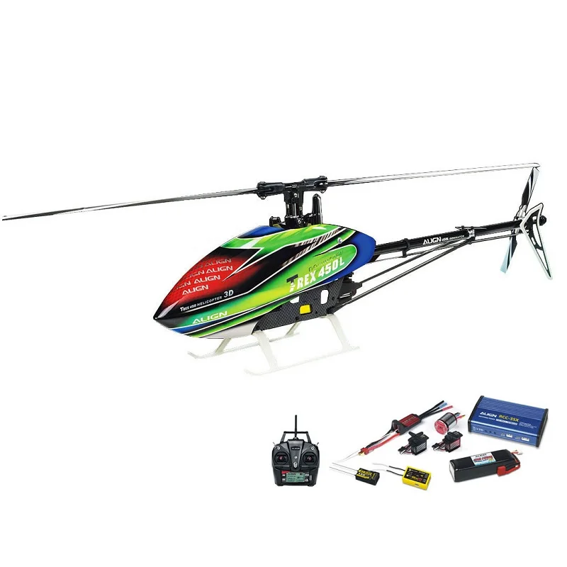 Выровнять A10 450LP DS450/DS455 начального уровня RC вертолет RH45E32XW Dominator супер комбо для