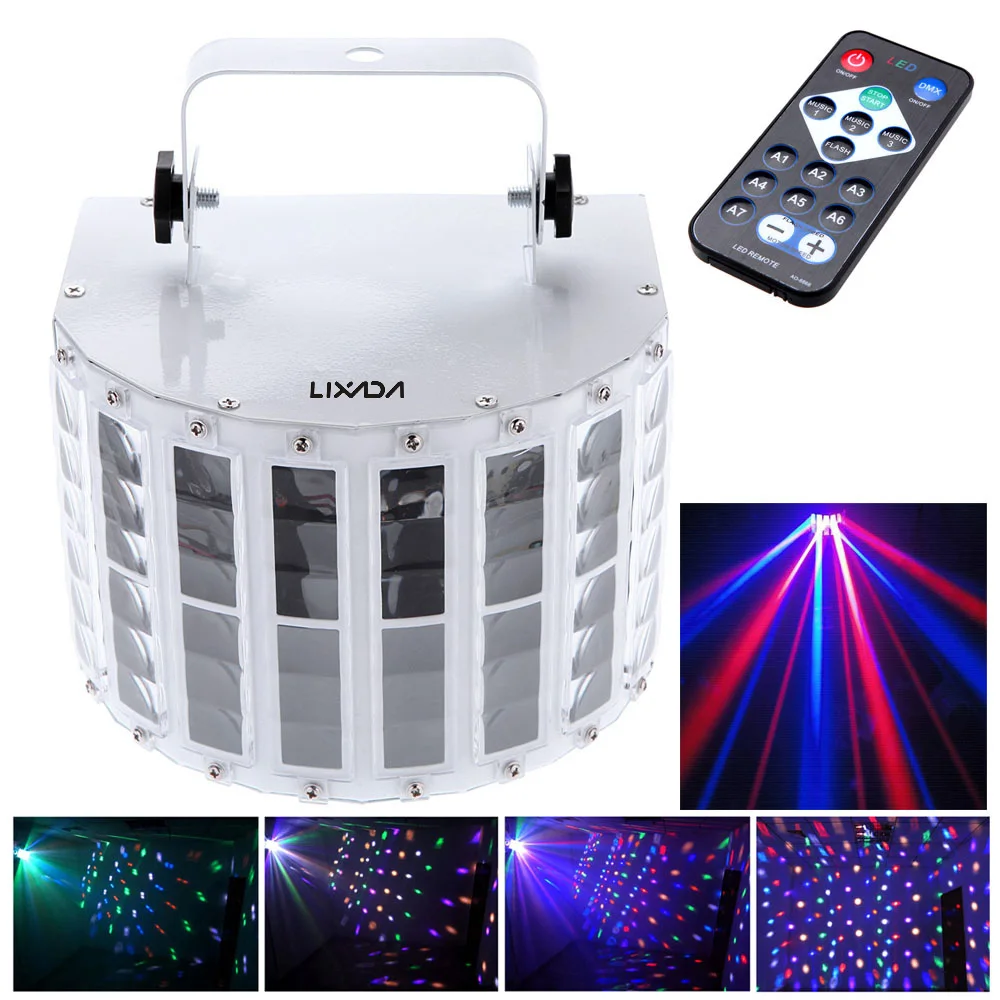Диско вечерние 24 Вт RGBW светодиодный 7 канальный Dmx 512 проектор с голосовой