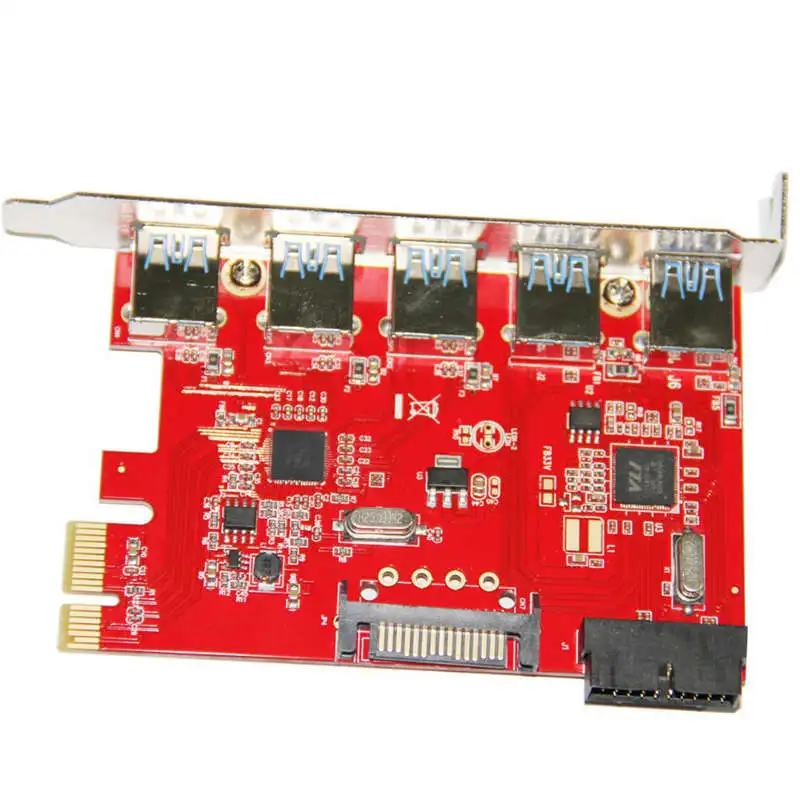 Ltu3 51P Настольный Pci E A Port Usb 3 0 + 20 Pin карта расширения|Платы расширения| |